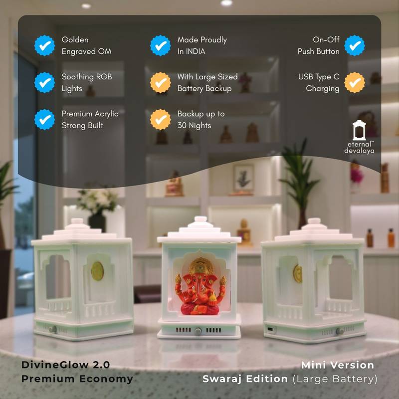 DivineGlow 2.0 - Mini - Economy Swaraj Edition - Large Battery (1)